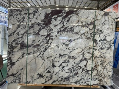1 inch Bulgari Purple Marble slabs