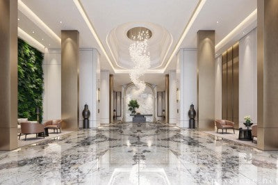 2 inch beige Granite wall mall