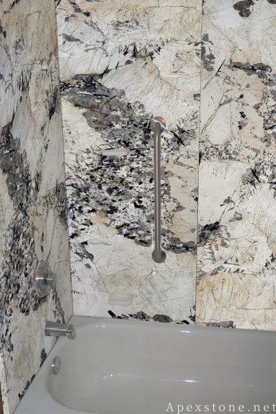 3x6 Butterfly Golden Flower Granite wall panels