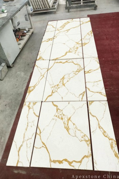 white quartz leathered tile shower wall