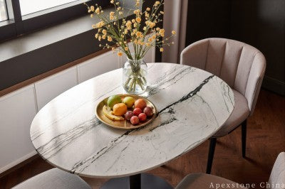 diy white Quartzite coffee table