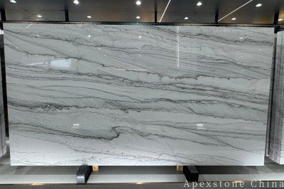 Calacatta Macaubas stone white Quartzite slabs