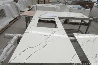 Calacatta Statuary White white quartz slabs