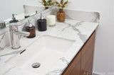 Prefabricated white Marble vanity tops