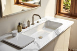 Prefabricated white Marble vanity tops