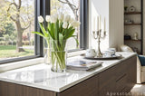 Ogee Calacatta White Marble tops