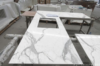 Calacatta White Marble exclusive luxury white stone