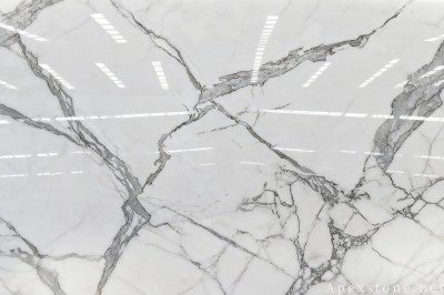 ultra thin Calacatta White Marble slabs