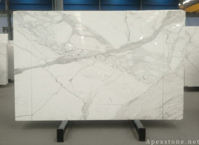 ultra thin Calacatta White Marble slabs