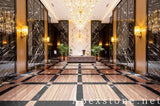 1/2 inch red Marble floor hotel
