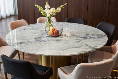 luxury white Marble table tops
