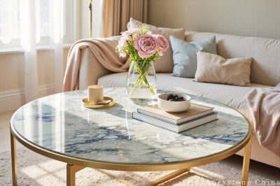 luxury white Marble table tops