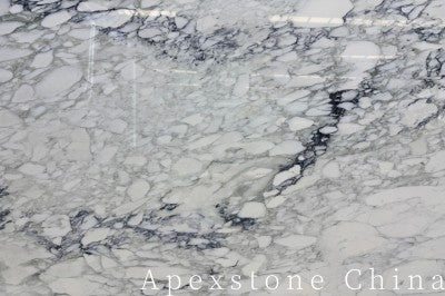 Cartier Arabescato stone white Marble slabs