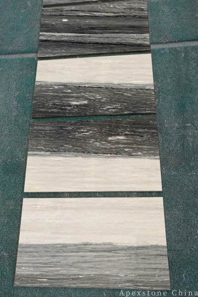 hex Chinese Palissandro Blue Marble tiles