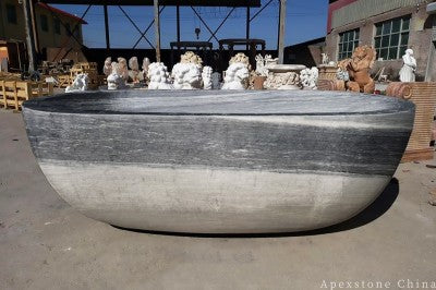luxury Chinese Palissandro Blue Marble bathtub