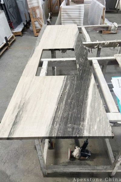 Modern Chinese Palissandro Blue Marble tops