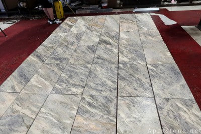 hex Cielo Quartzite tiles
