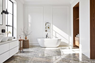 hex Cielo Quartzite tiles