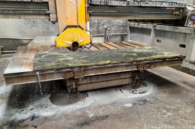 2cm green Marble vanity tops