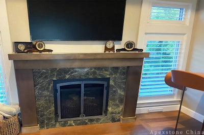 12x24 Classic Green Marble wall panels