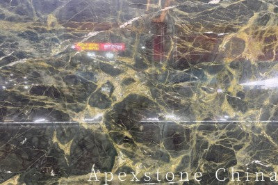 small Classic Green Marble hearth