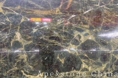 4 x 8 Classic Green Marble island countertops