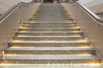 large black Marble floor mall