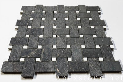 20mm Cosmic Black Marble tiles