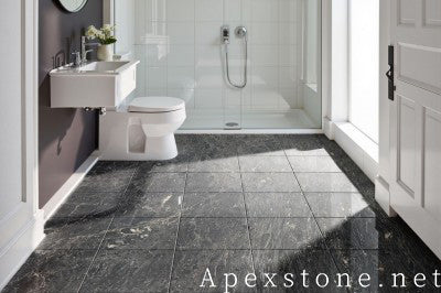 20mm Cosmic Black Marble tiles