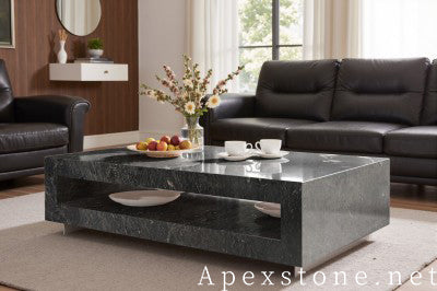 black Cosmic Black Marble floors