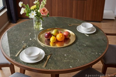 italian grey Marble dining table