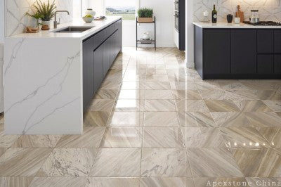 3/4 inch Earl White Marble tiles