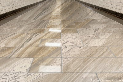 3/4 inch Earl White Marble tiles