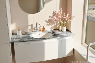 Prefabricated Fantastico Arni Quartzite vanities