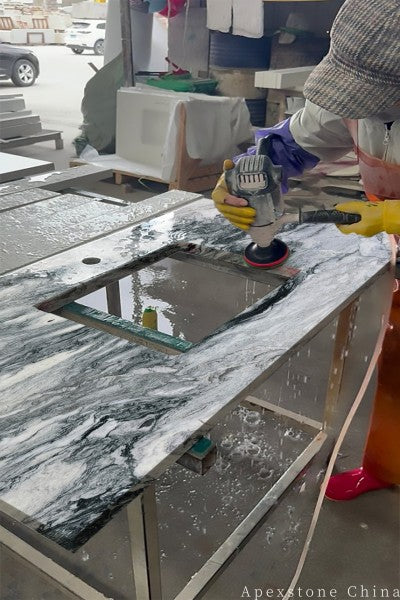 Honed Fantastico Arni kitchen countertops