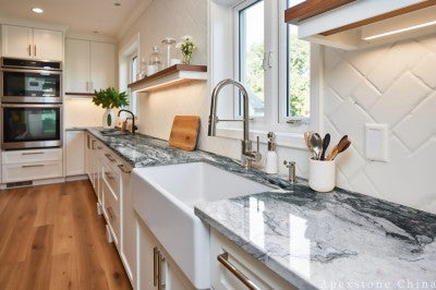 Honed Fantastico Arni kitchen countertops