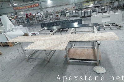 Honed Fantasy Brown Quartzite tops