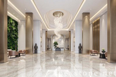 50mm brown Quartzite wall corridor