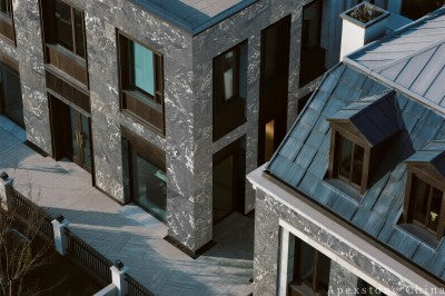 large grey Marble wall claddings