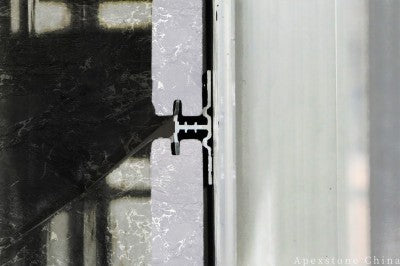 large grey Marble wall claddings