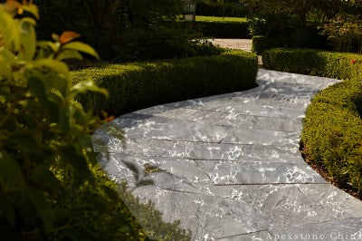 16x16 grey Marble walls garden