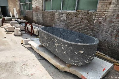 marble top Fantasy Grey Marble bathtub
