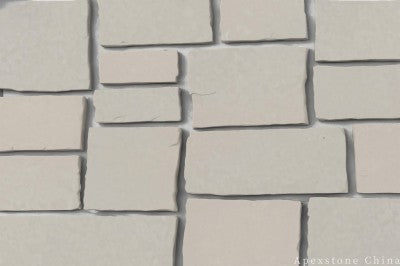 subway tile white Limestone wall claddings