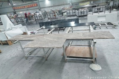 3/4 inch Fior Di Pesco Marble tops