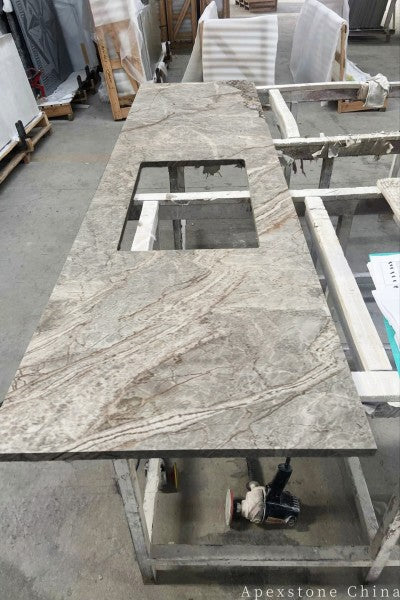 3/4 inch Fior Di Pesco Marble tops