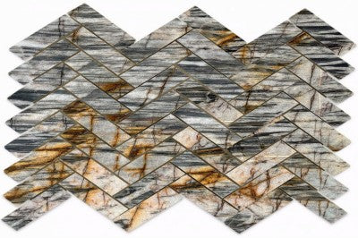 white Flowing Color Granite floors