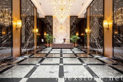 small grey Marble wall mall