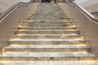 small grey Marble wall mall