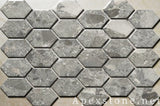 leathered Fossil Ash Marble tiles