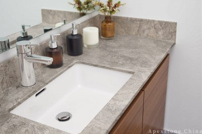 36 inch vanity brown Marble vanity tops